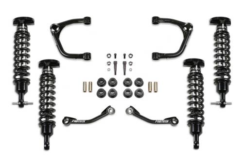 Fabtech Motorsports - FTSK1187DL | Fabtech 3 Inch Uniball UCA Kit With Dirt Logic 2.5 N/R (2021-2023 Suburban 1500, Tahoe, Yukon 4WD)