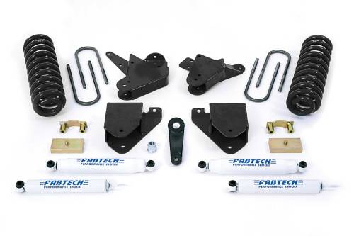 Fabtech Motorsports - FTSK20601 | Fabtech 6 Inch Basic System With Performance Shocks (2005-2007 F250 Super Duty 2WD V8 Gas)