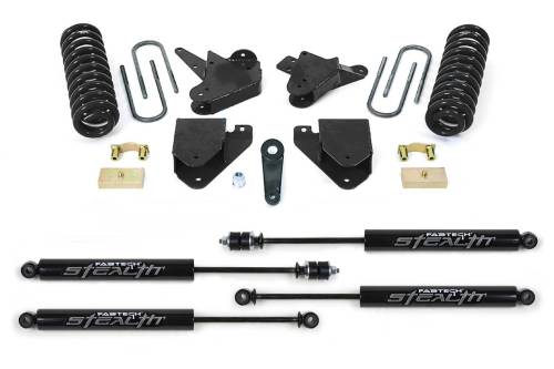 Fabtech Motorsports - FTSK20601M | Fabtech 6 Inch Basic System With Stealth Shocks (2005-2007 F250 Super Duty 2WD V8 Gas)