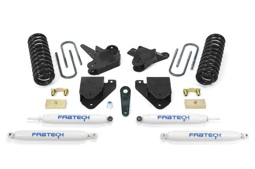 Fabtech Motorsports - FTSK2062 | Fabtech 6 Inch Basic System With Performance Shocks (2008-2010 F250 Super Duty 2WD V10 and Diesel)