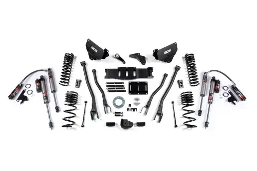 BDS Suspension - BDS1604FPE | BDS Suspension 6 Inch Lift Kit 4 Link For Dodge Ram 2500 4WD (2014-2018) | Diesel | Fox 2.5 Performance Elite Shocks