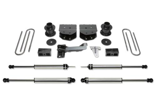 Fabtech Motorsports - FTSK2181DL | Fabtech 4 Inch Budget System With Dirt Logic Shocks (2005-2007 F250, F350 Super Duty 4WD)