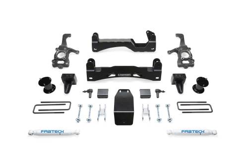 Fabtech Motorsports - FTSK2194 | Fabtech 6 Inch Basic System With Performance Shocks (2015-2020 F150 Pickup 4WD)