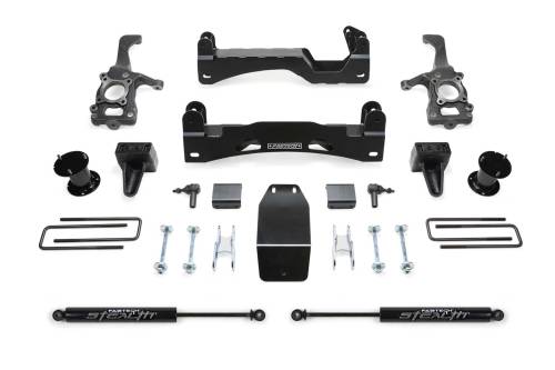 Fabtech Motorsports - FTSK2194M | Fabtech 6 Inch Basic System With Stealth Shocks (2015-2020 F150 Pickup 4WD)