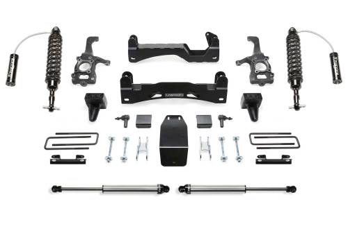 Fabtech Motorsports - FTSK2203DL | Fabtech 6 Inch Performance System With Dirt LogicSS 2.5 Resi Coilovers and Rear DLSS (2015-2020 F150 Pickup 4WD)