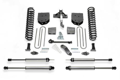 Fabtech Motorsports - FTSK2210DL | Fabtech 4 Inch Basic System With Dirt Logic Shocks (2008-2016 F250, F350 Super Duty 4WD)