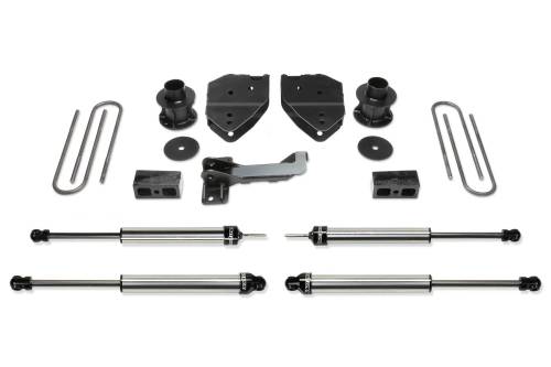 Fabtech Motorsports - FTSK2213DL | Fabtech 4 Inch Budget System With Dirt Logic Shocks (2017-2022 F250, F350 Super Duty 4WD)