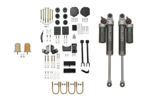 Van Compass - 7175-MH-NS | Van Compass Stage 5 System 2 Inch Lift | No Struts (2007-2018 Sprinter 2500 2WD | Over 8500 LBS)