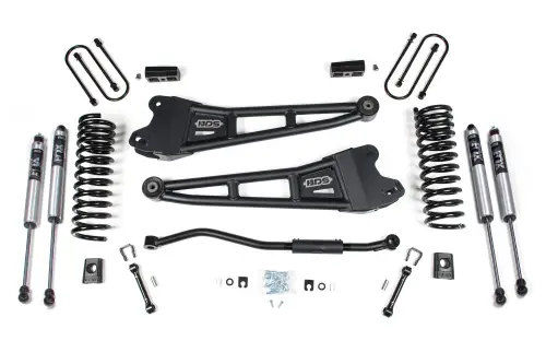 BDS Suspension - BDS1622FS | BDS Suspension 3 Inch Lift Kit With Radius Arm For Dodge Ram 3500 4WD (2013-2018) | Diesel | Fox 2.0 Performance Series Shocks