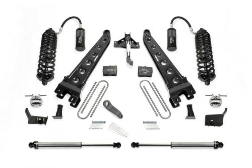 Fabtech Motorsports - FTSK2227DL | Fabtech 4 Inch Radius Arm System With 4.0 and 2.25 (2017-2022 F250, F350 Super Duty 4WD)