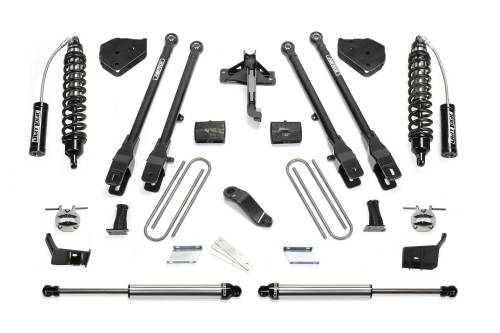 Fabtech Motorsports - FTSK2244DL | Fabtech 6 Inch 4 Link System With 2.5 and 2.25 (2017-2022 F250, F350 Super Duty 4WD Diesel)