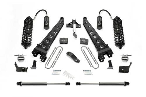 Fabtech Motorsports - FTSK2283DL | Fabtech 6 Inch Radius Arm System With 4.0 and 2.25DL (2017 F450, F550 Super Duty 4WD Diesel)