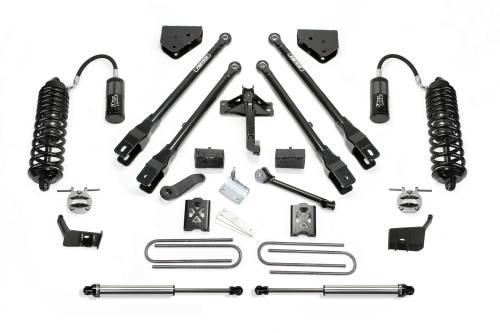 Fabtech Motorsports - FTSK2288DL | Fabtech 6 Inch 4 Link System With 4.0 R/R and 2.25 (2011-2016 F350 Super Duty 4WD )