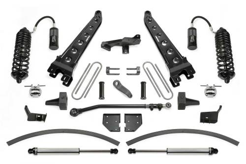 Fabtech Motorsports - FTSK2301DL | Fabtech 8 Inch Radius Arm System With 4.0 and 2.25 (2017-2022 F250, F350 Super Duty 4WD Diesel)