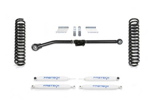 Fabtech Motorsports - FTSK2333 | Fabtech 2.5 Inch Basic Coil Kit With Performance Shocks (2017-2024 F250, F350 Super Duty 4WD Diesel)