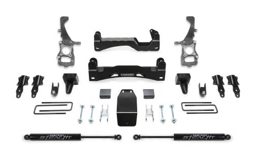 Fabtech Motorsports - FTSK2371M | Fabtech 6 Inch Basic System With Stealth Shocks (2021-2023 F150 Pickup 4WD)