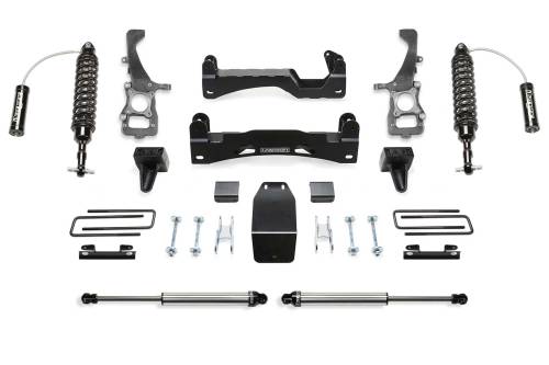 Fabtech Motorsports - FTSK2373DL | Fabtech 6 Inch Performance System With Dirt LogicSS 2.5 Resi Coilovers and Rear DLSS (2021-2023 F150 Pickup 4WD)