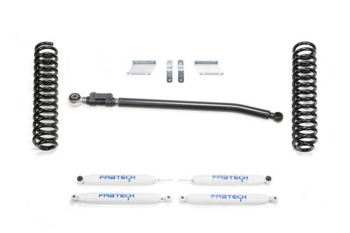 Fabtech Motorsports - FTSK2376 | Fabtech 2.5 Inch Basic Coil Kit With Performance Shocks (2008-2016 F250, F350 Super Duty 4WD Diesel)