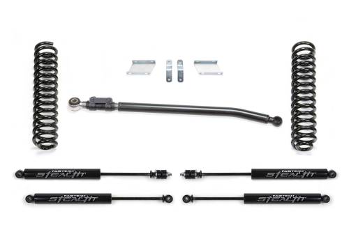 Fabtech Motorsports - FTSK2376M | Fabtech 2.5 Inch Basic Coil Kit With Stealth Shocks (2008-2016 F250, F350 Super Duty 4WD Diesel)