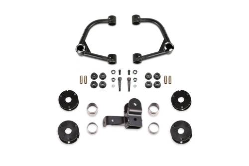 Fabtech Motorsports - FTSK2384 | Fabtech 4 Inch UCA Kit With UniballS and Shock Spacers (2021-2024 Ford Bronco 4 Door 4WD with Factory Non-Bilstein)