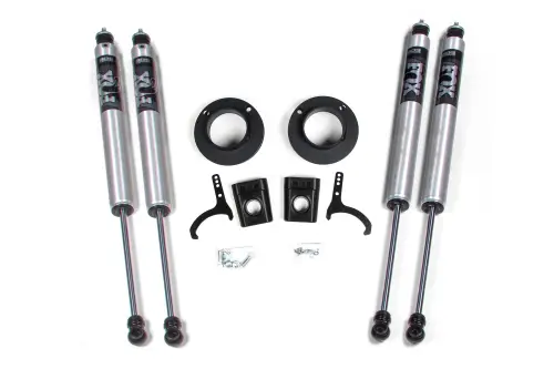 BDS Suspension - BDS1635FS | BDS Suspension 2 Inch Leveling Kit For Dodge Ram 2500 4WD With Rear Air Ride (2014-2024) | Fox 2.0 Performance Series Shocks