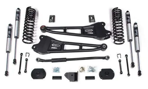 BDS Suspension - BDS1653FS | BDS Suspension 3 Inch Lift Kit With Radius Arm For Dodge Ram 2500 Truck 4WD (2019-2024) | Diesel | Fox 2.0 Performance Series Shocks