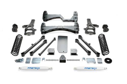 Fabtech Motorsports - FTSK3055 | Fabtech 6 Inch Basic System With Performance Shocks (2013-2018 Ram 1500 Pickup 4WD)