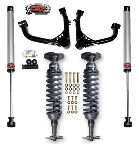 CST Suspension - CSK-G52L-1 | CST Suspension Stage 1 Leveling Kit (2019-2024 Silverado 1500 Trail Boss, Sierra 1500 AT4 4WD)