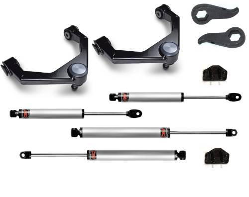 CST Suspension - CSK-G28-1 | CST Suspension 1 to 3 Inch Stage 1 Suspension System (2020-2024 Silverado, Sierra 2500 HD, 3500 HD 2WD/4WD)