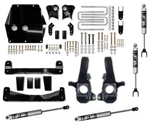 CST Suspension - CSK-G23-3F | CST Suspension 4.0 Inch Stage 3 Fox Suspension System (2020-2024 Silverado, Sierra 2500 HD 2WD/4WD)