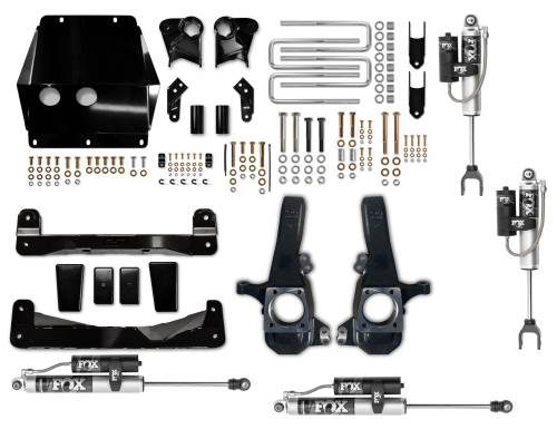 CST Suspension - CSK-G23-5F | CST Suspension 4.0 Inch Stage 5 Fox Suspension System (2020-2024 Silverado, Sierra 2500 HD 2WD/4WD)