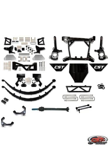 CST Suspension - CSK-G24-10-1 | CST Suspension 10.0 Inch Stage 1 Suspension System (2020-2024 Silverado, Sierra 2500 HD, 3500 HD 2WD/4WD)