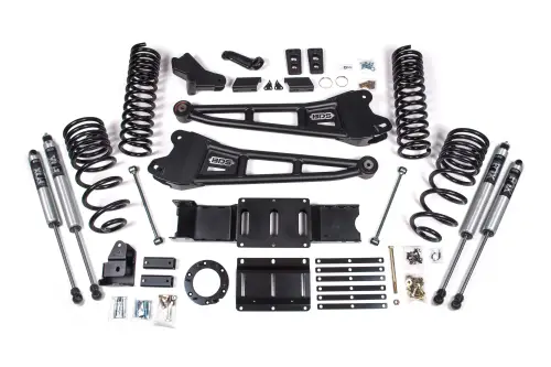 BDS Suspension - BDS1660FS | BDS Suspension 4 Inch Lift Kit With Radius Arm For Dodge Ram 2500 4WD (2019-2024) | Diesel | Fox 2.0 Performance Series Shocks