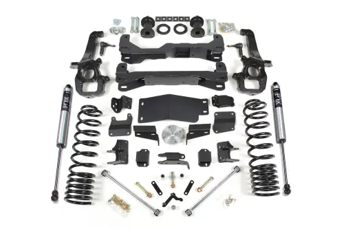 BDS Suspension - BDS1661FS | BDS Suspension 6 Inch Lift Kit For Dodge Ram 1500 4WD (2019-2024) | OE Knuckle Standard Type, Rear Fox 2.0 Performance Series Shocks