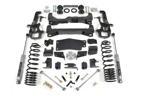 BDS Suspension - BDS1661H | BDS Suspension 6 Inch Lift Kit For Dodge Ram 1500 4WD (2019-2024) | OE Knuckle Standard Type, Rear NX2 Nitro Series Shocks