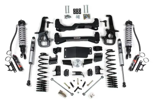 BDS Suspension - BDS1662FPE | BDS Suspension 6 Inch Lift Kit With Fox 2.5 Performance Elite Coilovers For Dodge Ram 1500 4WD (2019-2024) | OE Knuckle Large Bore, Rear Fox 2.0 Performance Series Shocks