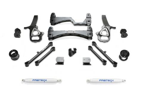 Fabtech Motorsports - FTSK3093 | Fabtech 6 Inch Basic System With Performance Shocks (2019-2023 Ram 1500 Pickup 2WD New Body)