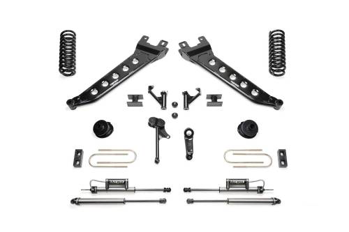 Fabtech Motorsports - FTSK3144DL | Fabtech 5 Inch Radius Arm Kit With 2.25 DLSS (2013-2018 Ram 3500 Pickup 4WD)