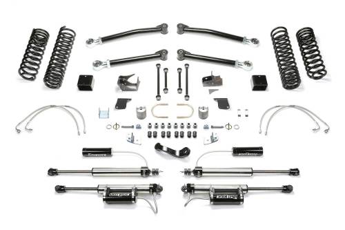 Fabtech Motorsports - FTSK4071DL | Fabtech 5 Inch Trail LT With Dirt LogicSS Resi (2007-2018 Wrangler JK 4WD 4 Door)