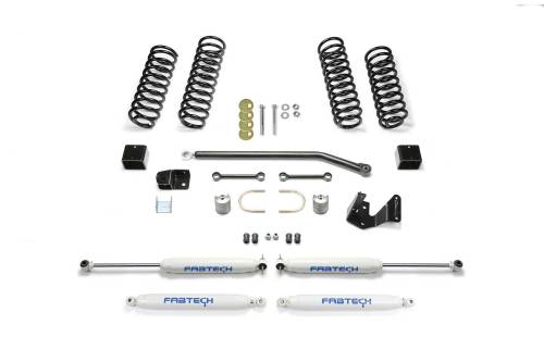 Fabtech Motorsports - FTSK4085 | Fabtech 3 Inch Sport II With Performance Shocks (2007-2018 Wrangler JK 4WD 2 Door)