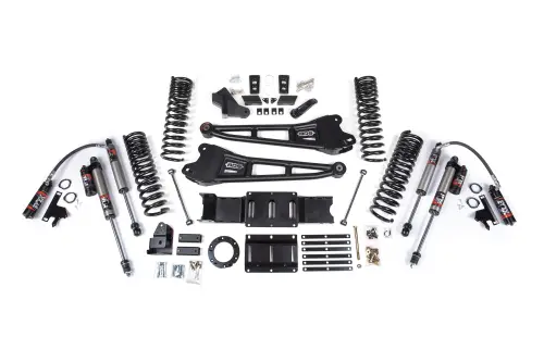 BDS Suspension - BDS1680FPE | BDS Suspension 6 Inch Lift Kit With Radius Arm For Dodge Ram 2500 4WD (2019-2024) | Diesel | Fox 2.5 Performance Elite Shocks