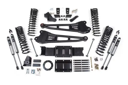 BDS Suspension - BDS1680FS | BDS Suspension 6 Inch Lift Kit With Radius Arm For Dodge Ram 2500 4WD (2019-2024) | Diesel | Fox 2.0 Performance Elite Shocks