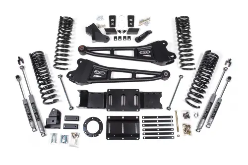 BDS Suspension - BDS1680H | BDS Suspension 6 Inch Lift Kit With Radius Arm For Dodge Ram 2500 4WD (2019-2024) | Diesel | NX2 Nitro Series Shocks