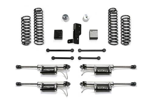 Fabtech Motorsports - FTSK4108DL | Fabtech 3 Inch Sport System With Dirt Logic 2.25 Resi Shocks (2018-2023 Wrangler JL 4WD 4 Door)