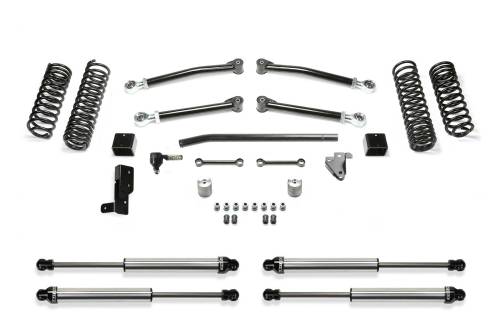 Fabtech Motorsports - FTSK4117DL | Fabtech 3 Inch Trail With Dirt LogicSS Shocks (2018-2023 Wrangler JL 4WD 4 Door)