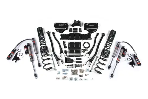 BDS Suspension - BDS1688FPE | BDS Suspension 6 Inch Lift Kit With 4-Link For Dodge Ram 2500 4WD (2019-2024) | Diesel | Fox 2.5 Performance Elite Shocks