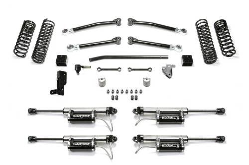 Fabtech Motorsports - FTSK4118DL | Fabtech 3 Inch Trail With Dirt LogicSS Resi Shocks (2018-2023 Wrangler JL 4WD 4 Door)