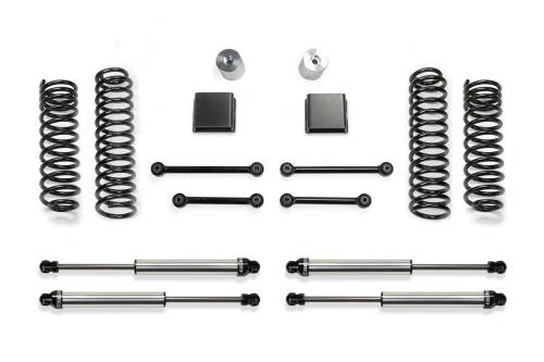 Fabtech Motorsports - FTSK4163DL | Fabtech 3 Inch Sport II System With Dirt Logic Shocks(2020-2023 Gladiator JT 4WD Gas)