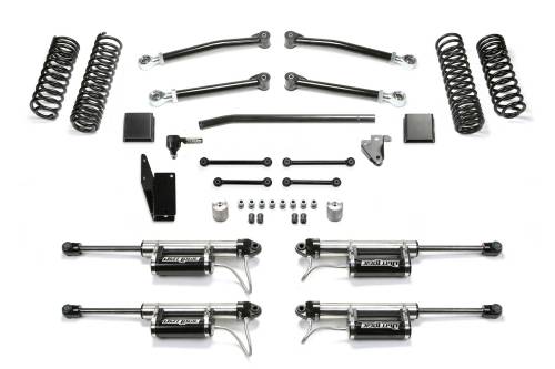 Fabtech Motorsports - FTSK4168DL | Fabtech 3 Inch Trail With Dirt LogicSS Resi Shocks(2020-2023 Gladiator JT 4WD Gas)