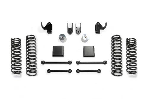 Fabtech Motorsports - FTSK4192 | Fabtech 3 Inch Sport II System With Shock Extensions (2020-2023 Gladiator JT 4WD Diesel)